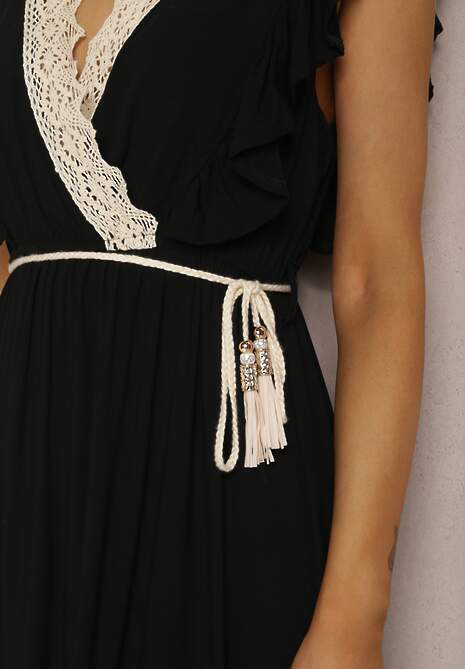 Czarna Sukienka Ampanie