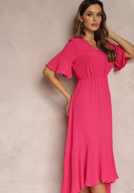 Fuksjowa Sukienka Parthesio