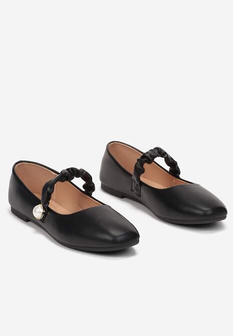 Czarne Balerinki Achereia