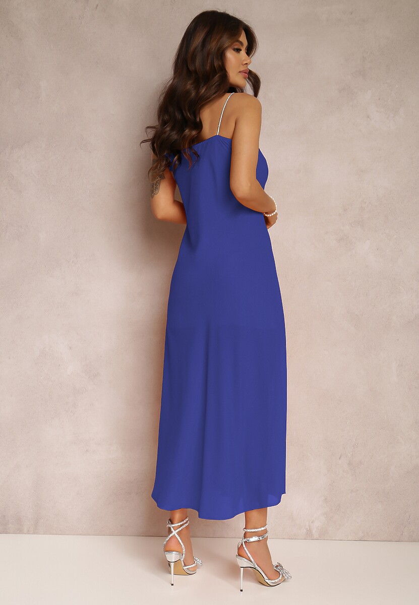 Niebieska Sukienka Diomaris