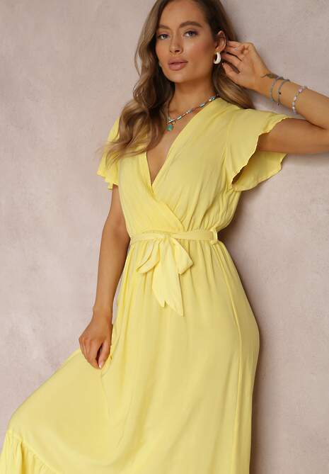 Żółta Sukienka Metia