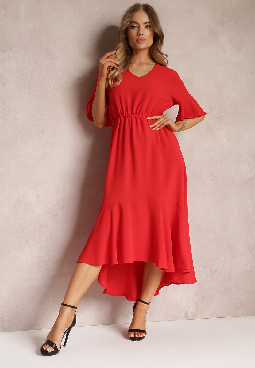Czerwona Sukienka Parthesio