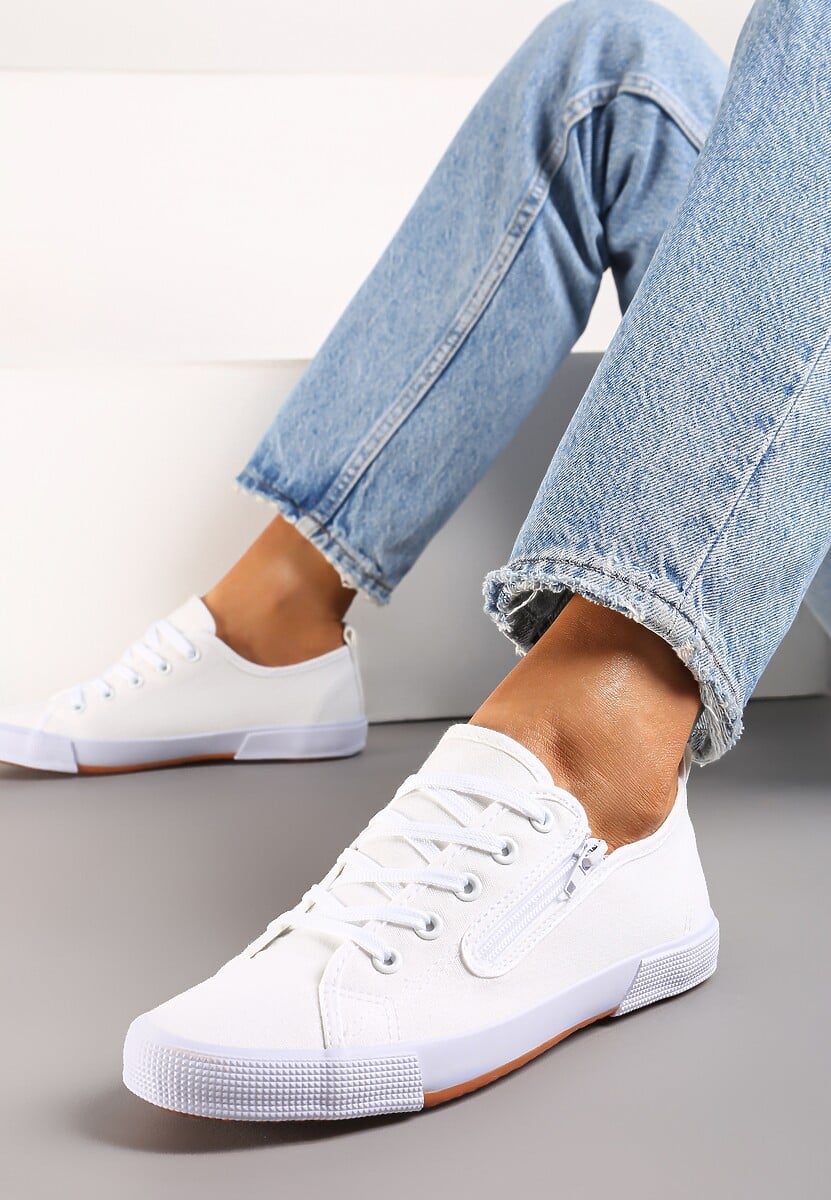 Białe Tenisówki Salodella