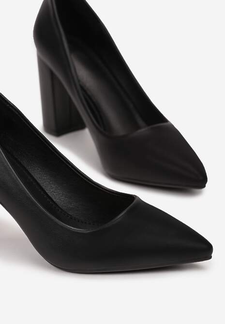 Czarne Czółenka Mayafer