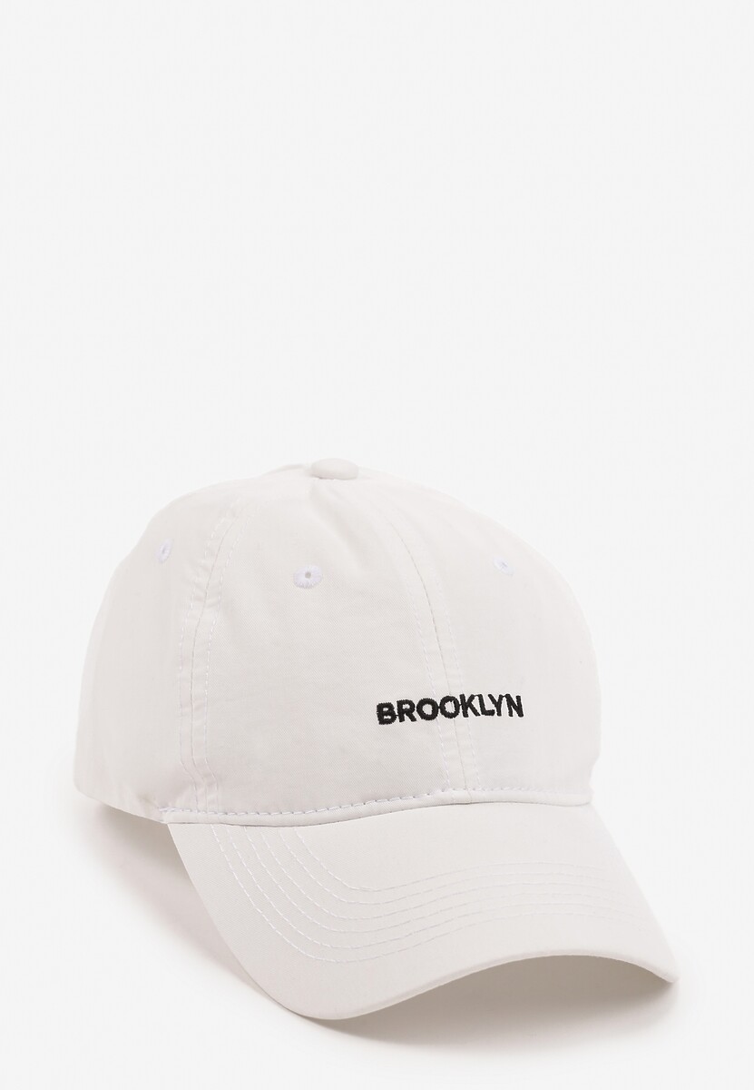 Czarna Bawełniana Czapka z Daszkiem Zdobiona Napisem Reitenia