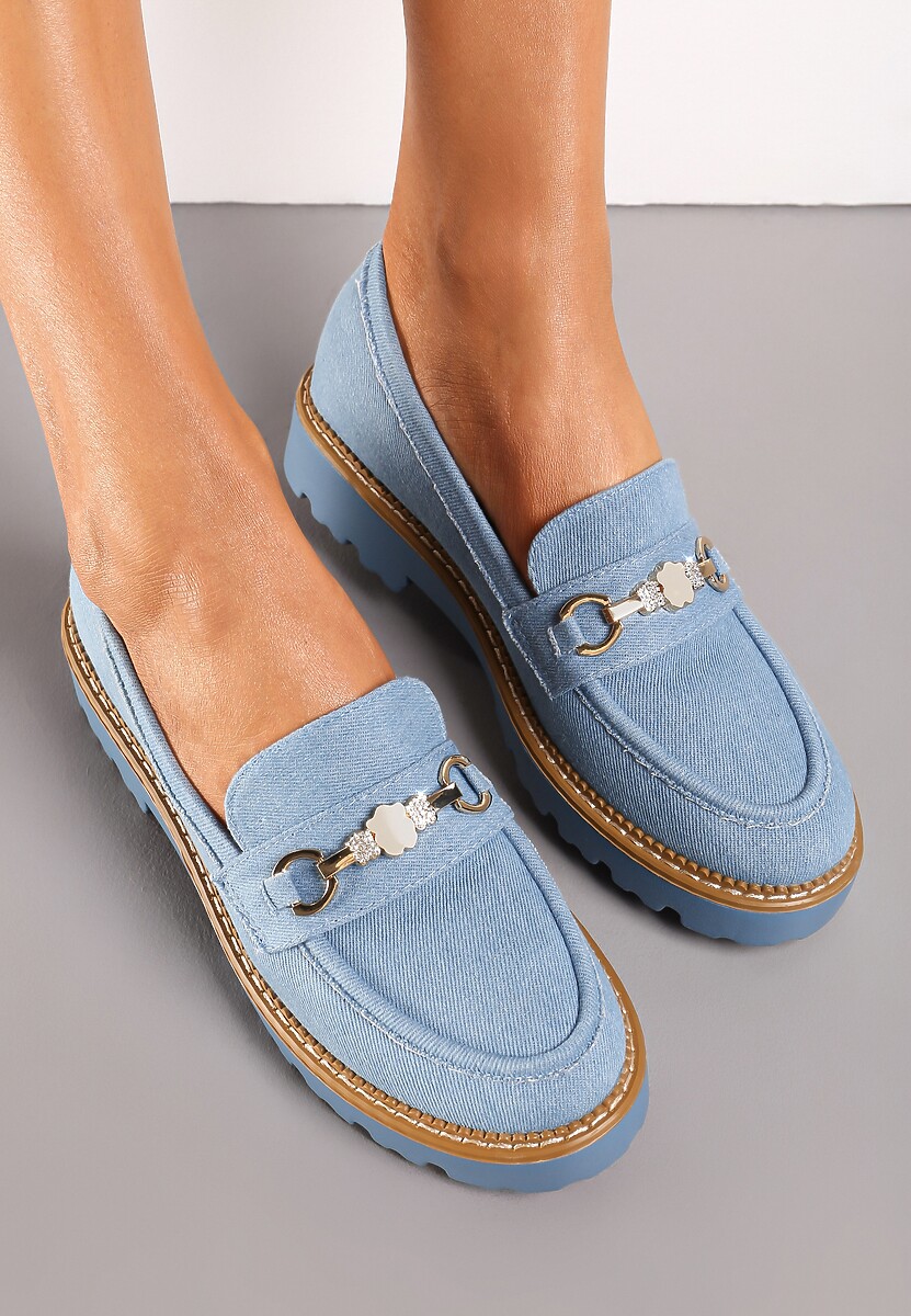 Niebieskie Mokasyny Klemia