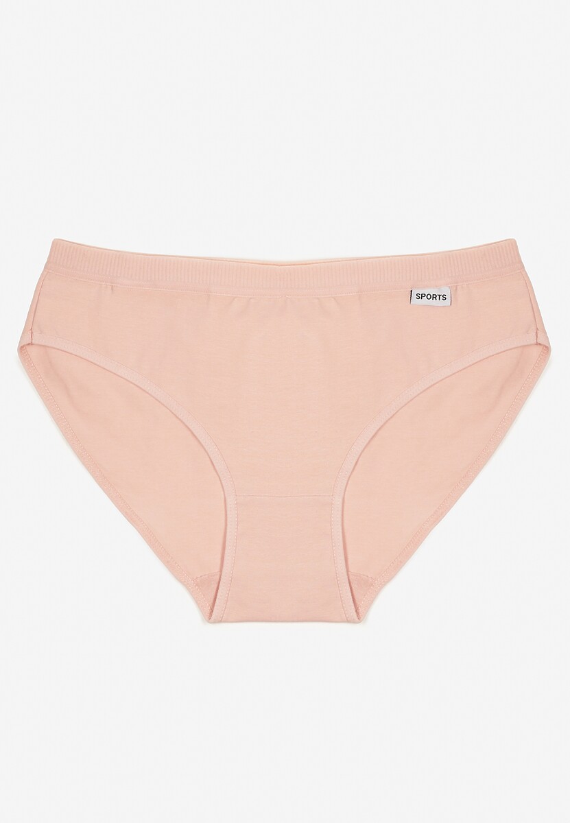 Jasnoróżowe Bawełniane Majtki Typu Figi Lanadwen