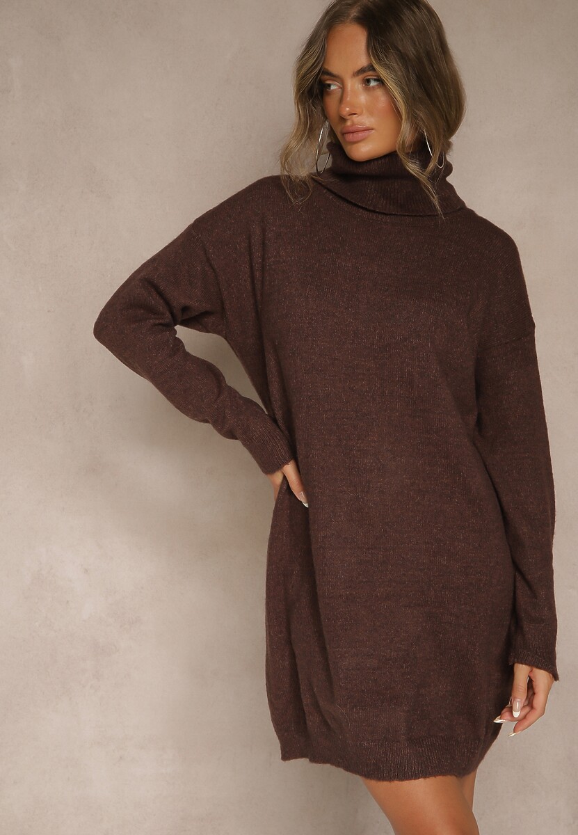 Bordowa Sukienka Milana