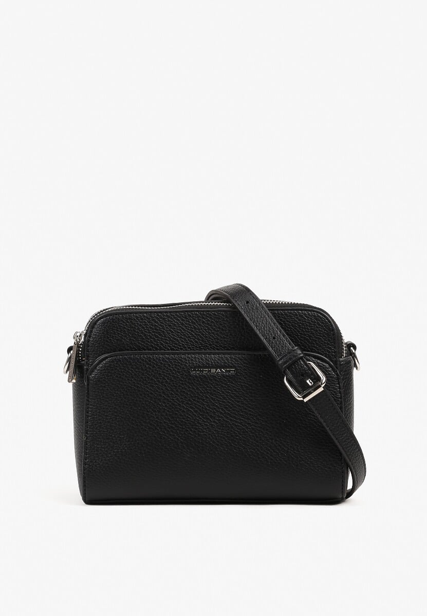 Jasnobeżowa Torebka Typu Listonoszka Ozdobiona Napisem Sonaleia