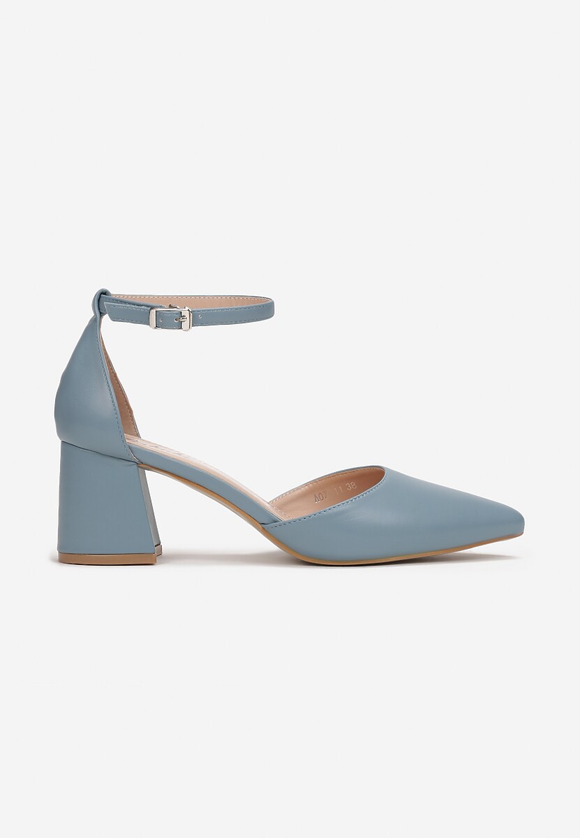 Niebieskie Czółenka Canena