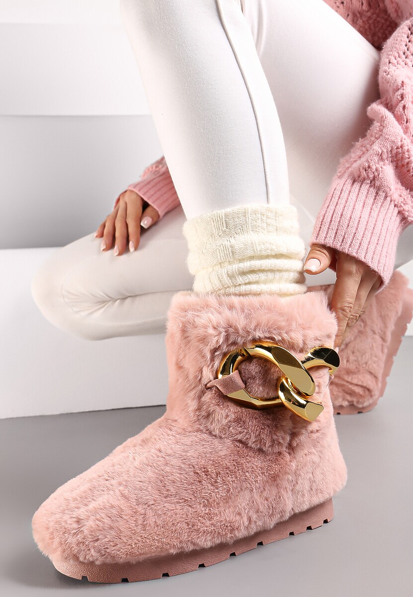 Beżowe Śniegowce Dephare