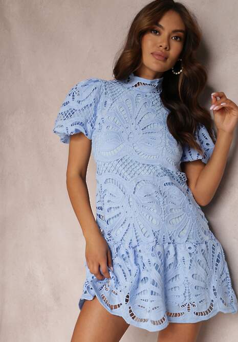 Jasnoniebieska Sukienka Amathinna