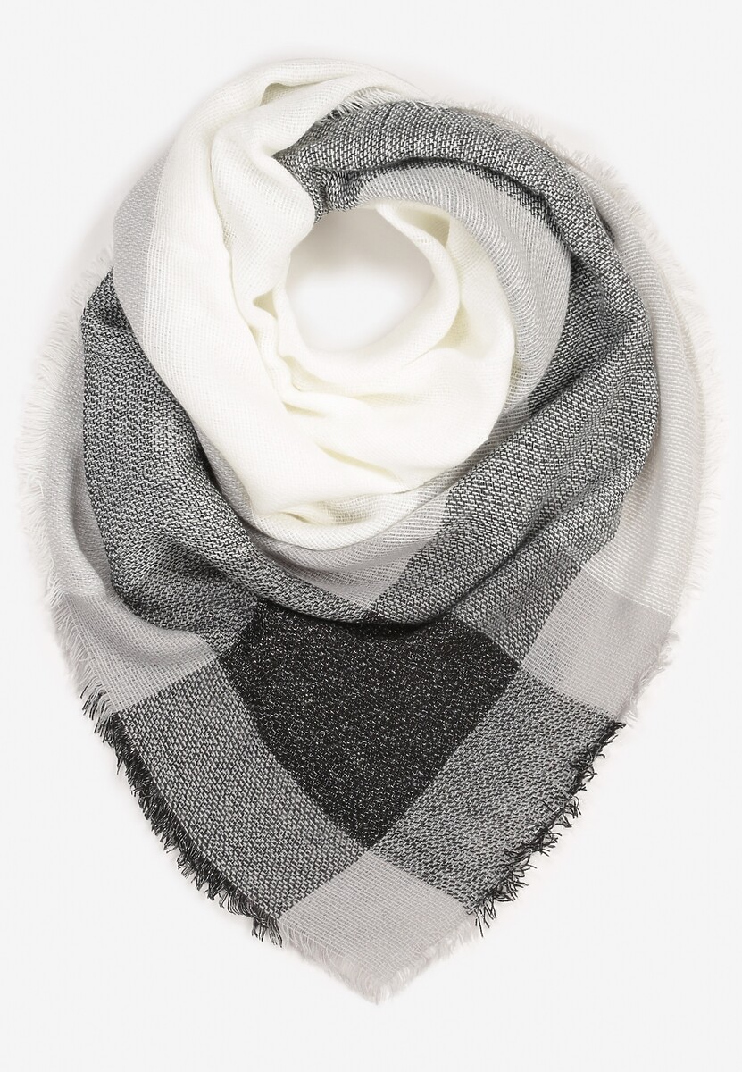 Biały Szalik Aurave