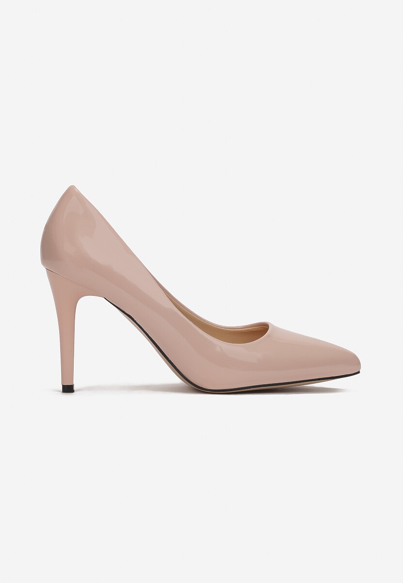 Beżowe Szpilki Helireanes