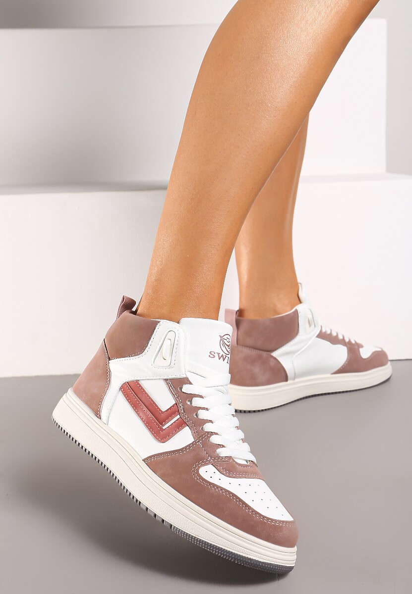 Różowe Sneakersy Maeramia