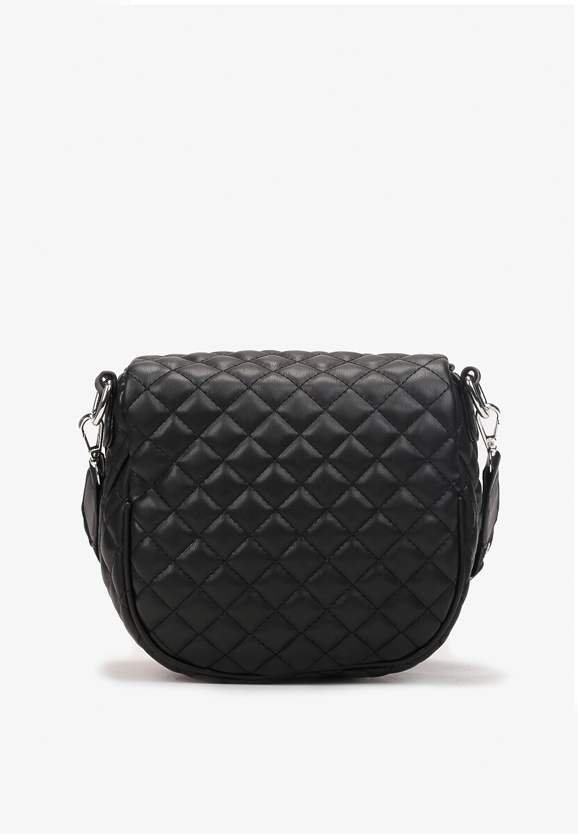 Czarno-Srebrna Torebka Maryshell