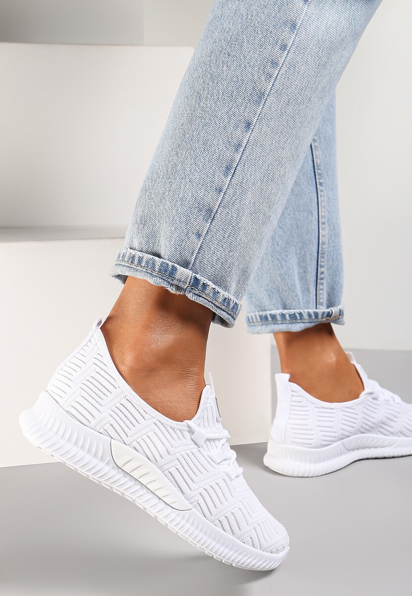 Białe Buty Sportowe Pudina