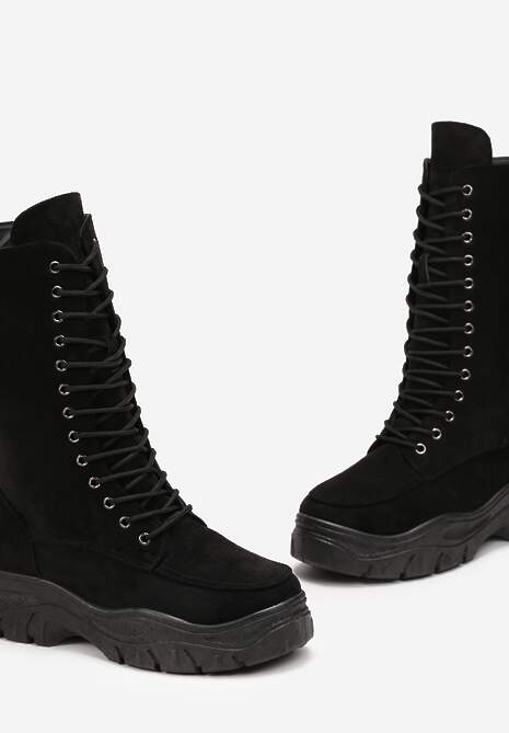 Czarne Botki Cataela
