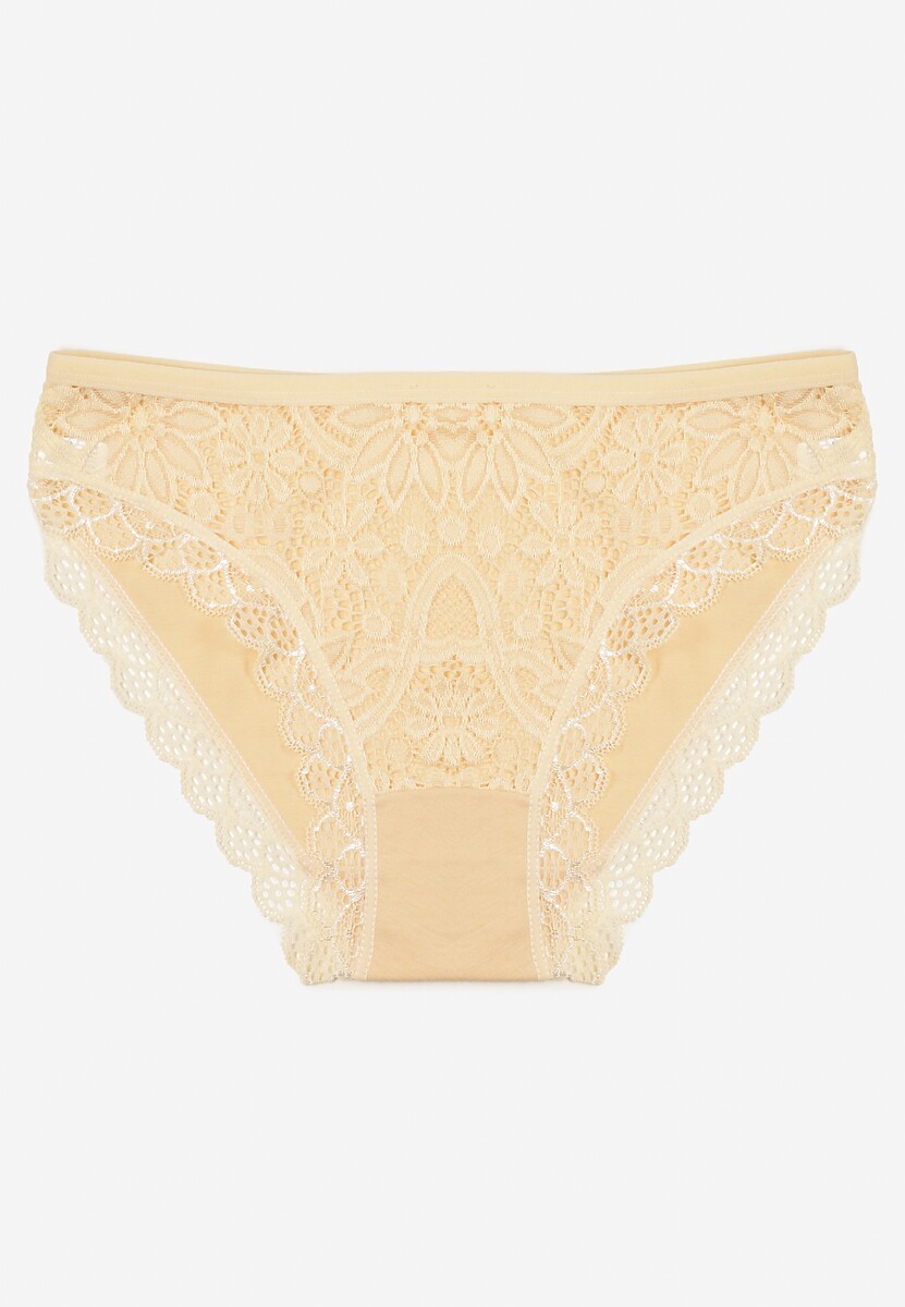 Różowe Majtki Figi z Koronką Didel