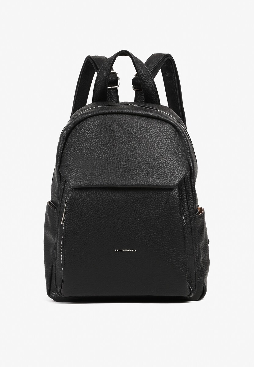 Czarny Plecak Ozdobiony Napisem Nillamea