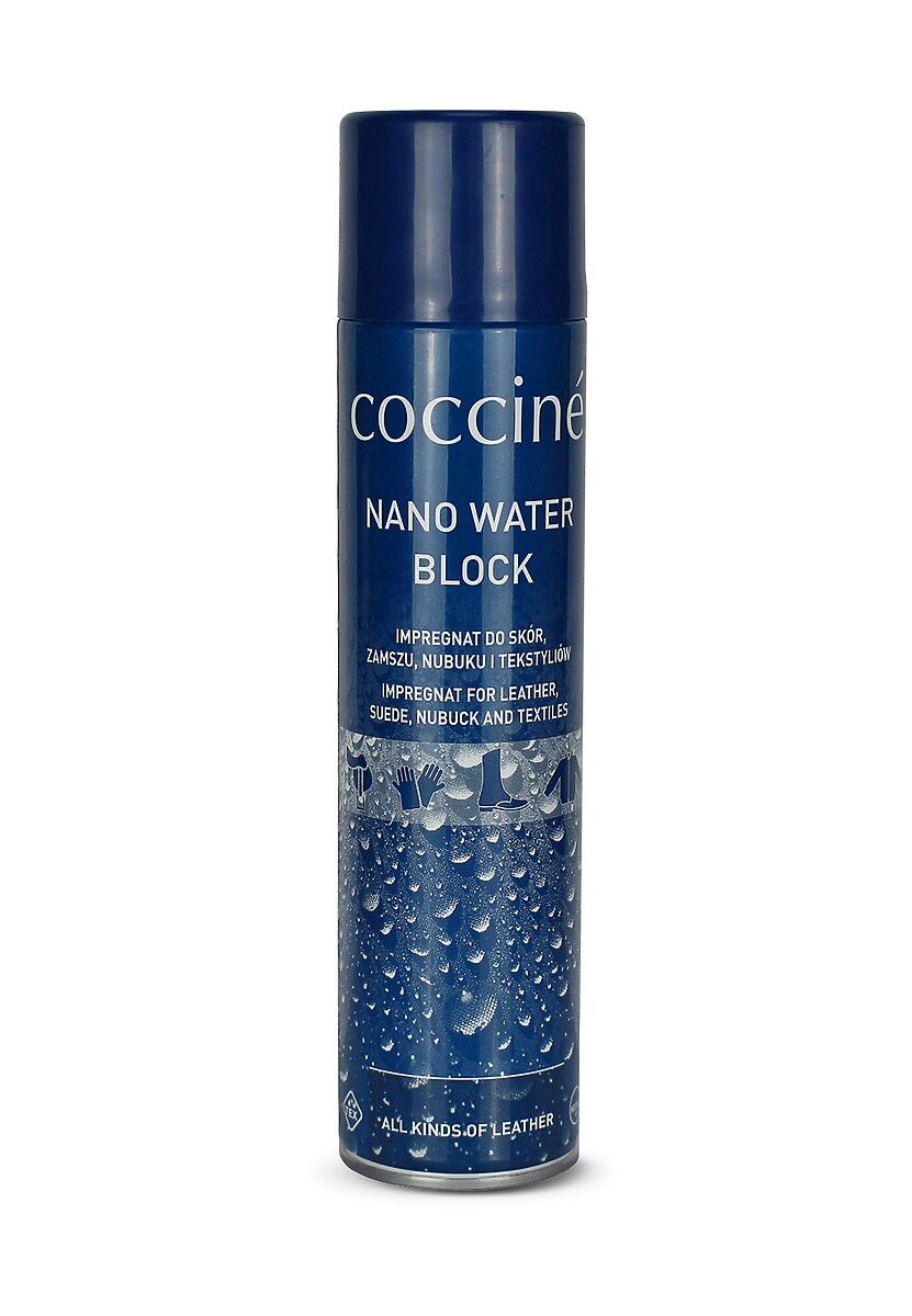 Biały Uniwersalny Impregnat do Skór Zamszu Nubuku i Tekstyliów Coccine