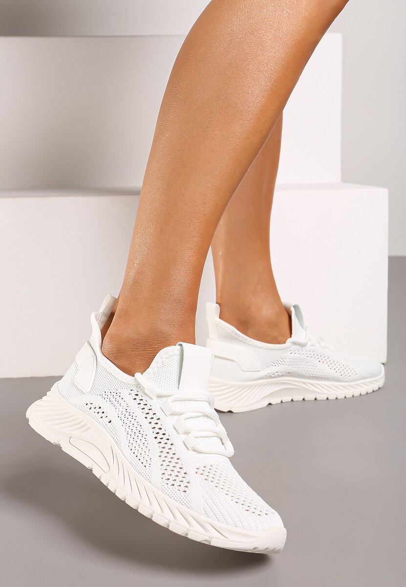 Białe Buty Sportowe Telephica