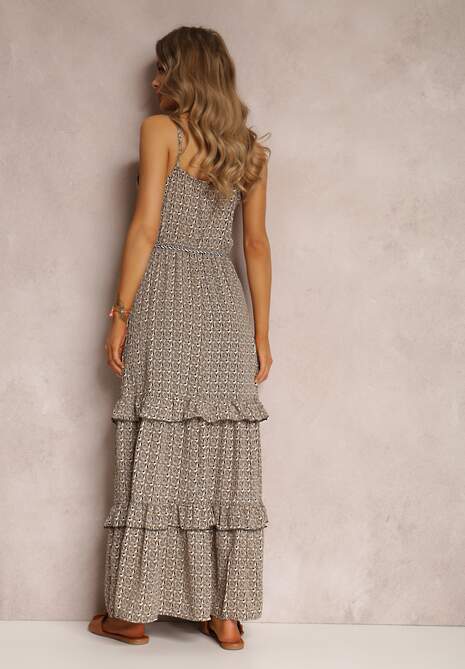 Ciemnozielona Sukienka Ailbhe