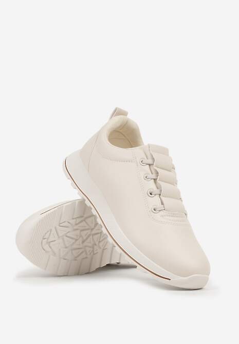 Beżowe Sneakersy w Klasycznym Stylu Driosse