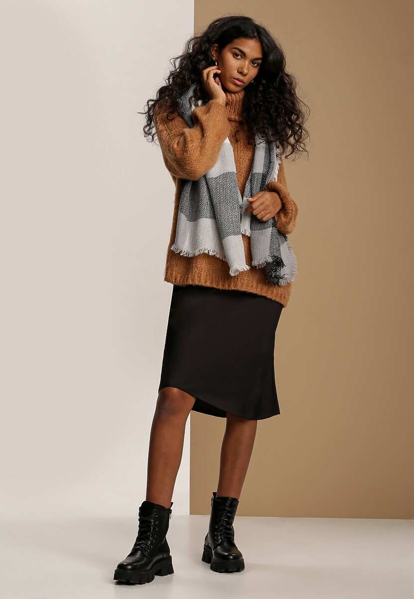 Biały Szalik Aurave