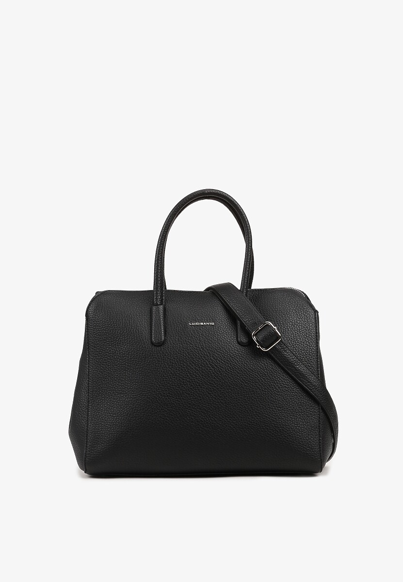 Beżowa Torebka Shopper o Lekko Trapezowym Kroju Sorela