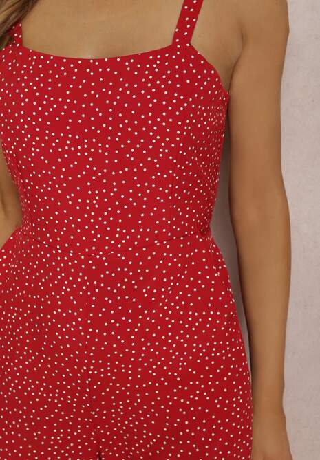 Bordowy Kombinezon Ismena