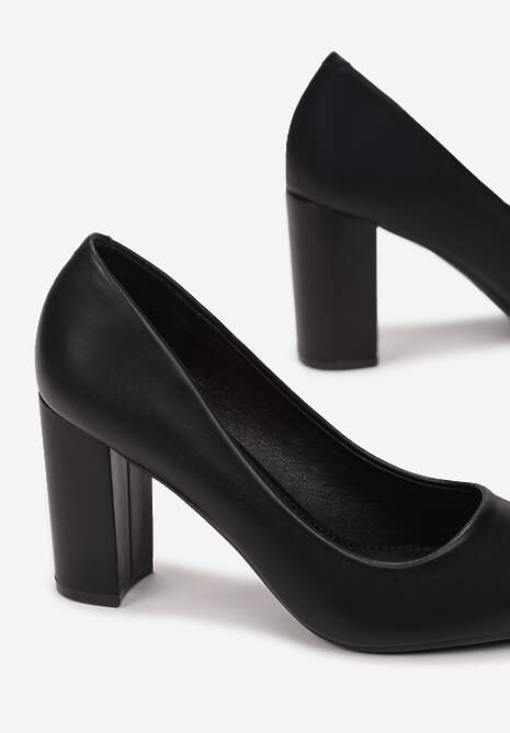 Czarne Czółenka Mayafer