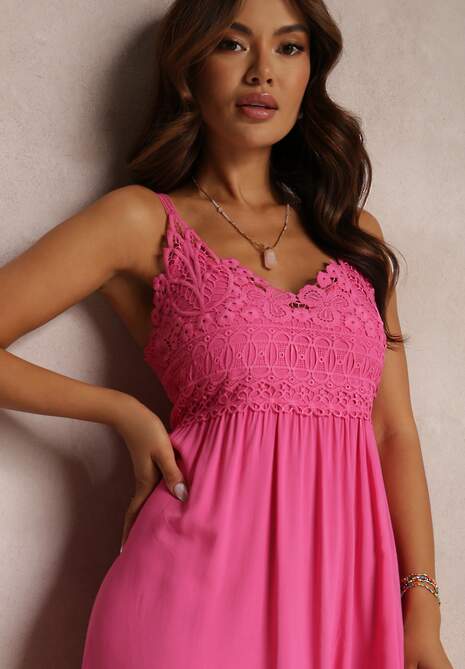 Fuksjowa Sukienka Chryazire