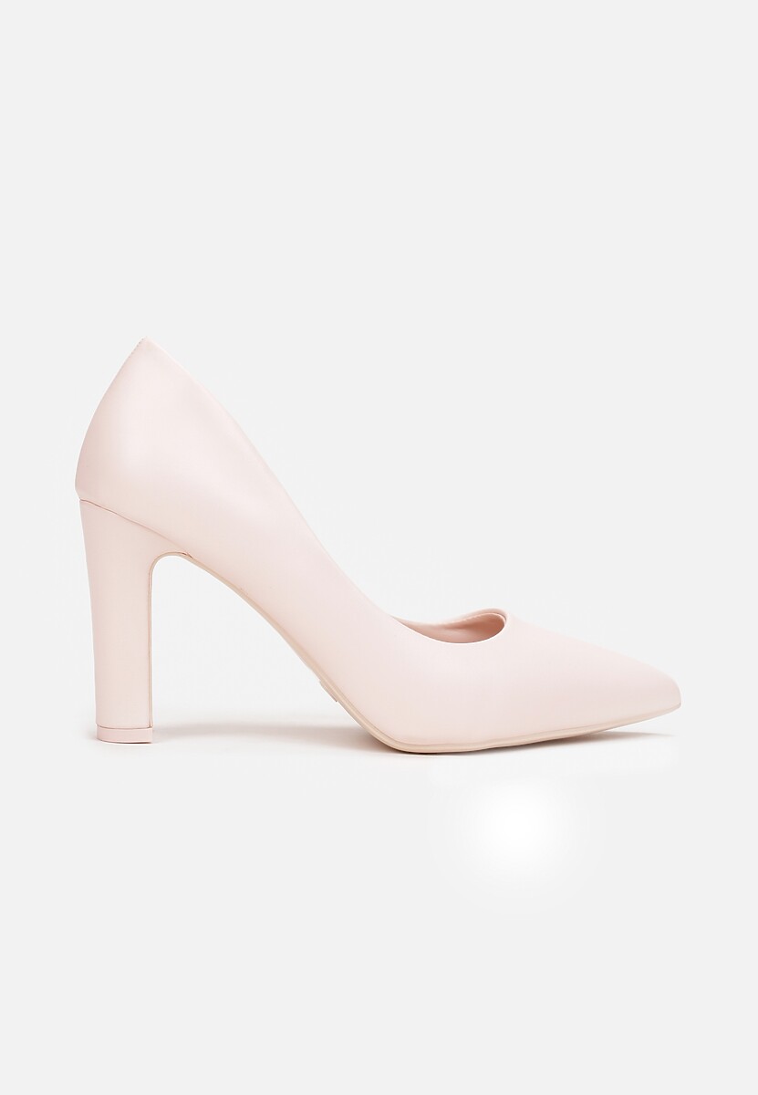 Różowe Czółenka ze Szpiczastym Noskiem Marnera