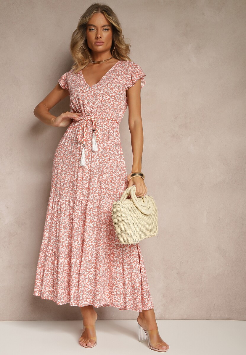 Różowa Sukienka Tinuin