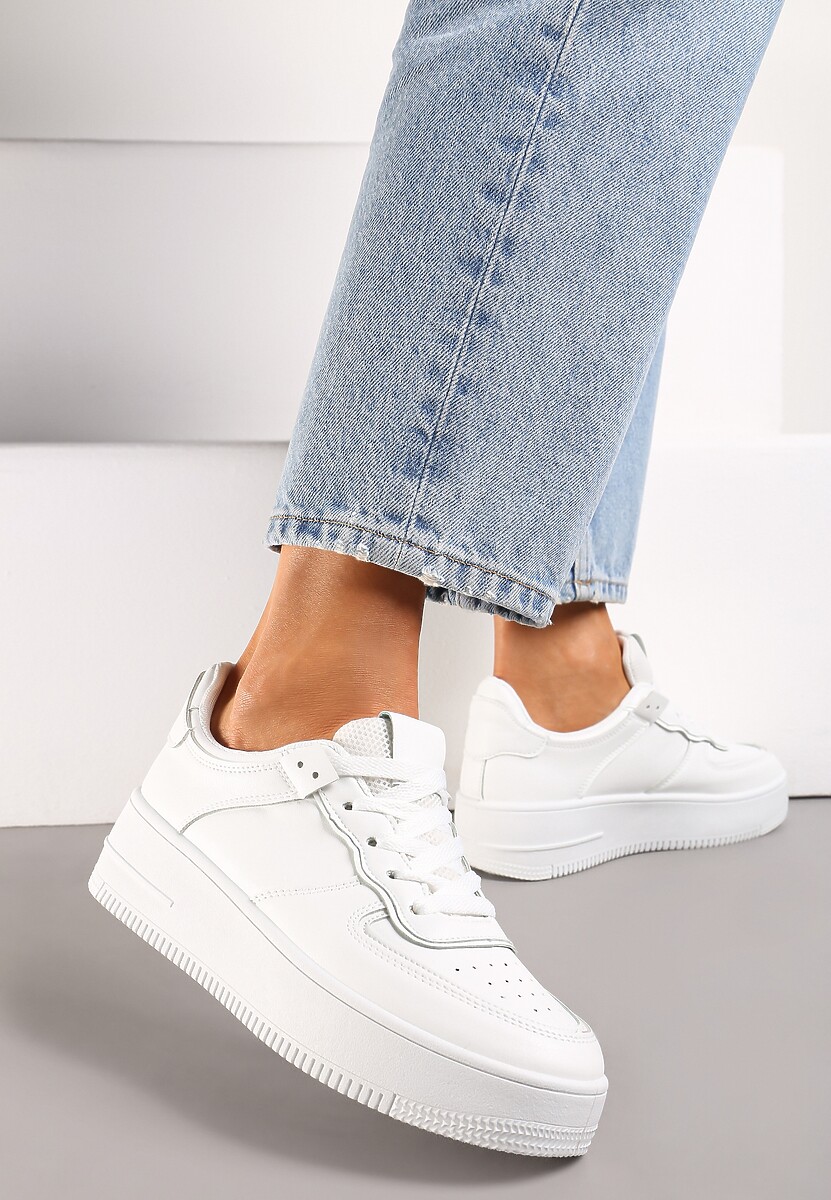 Białe Sneakersy Pibley