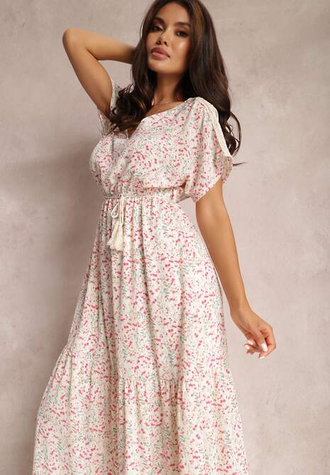 Biała Sukienka Armolda