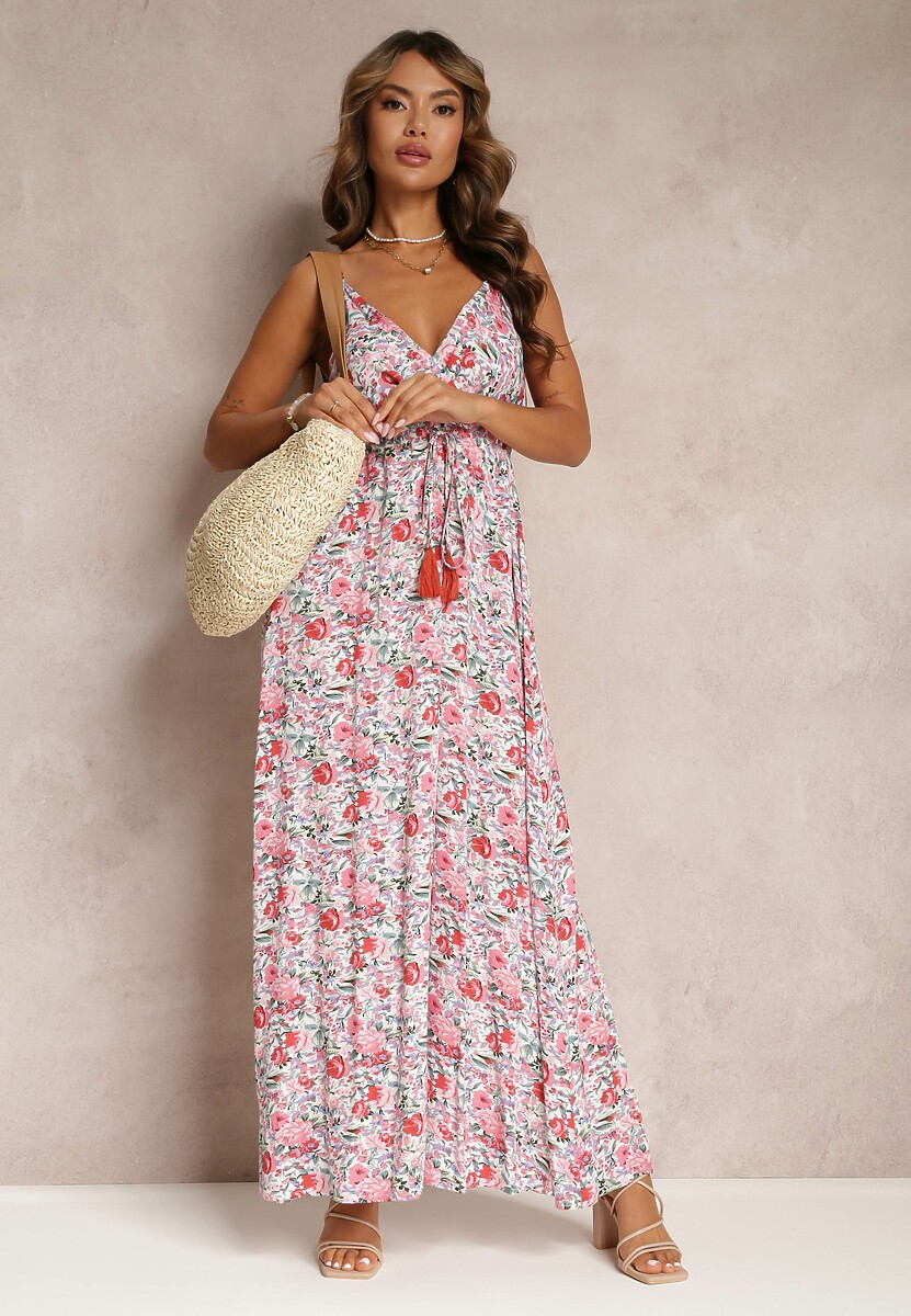 Różowa Sukienka Auxeris