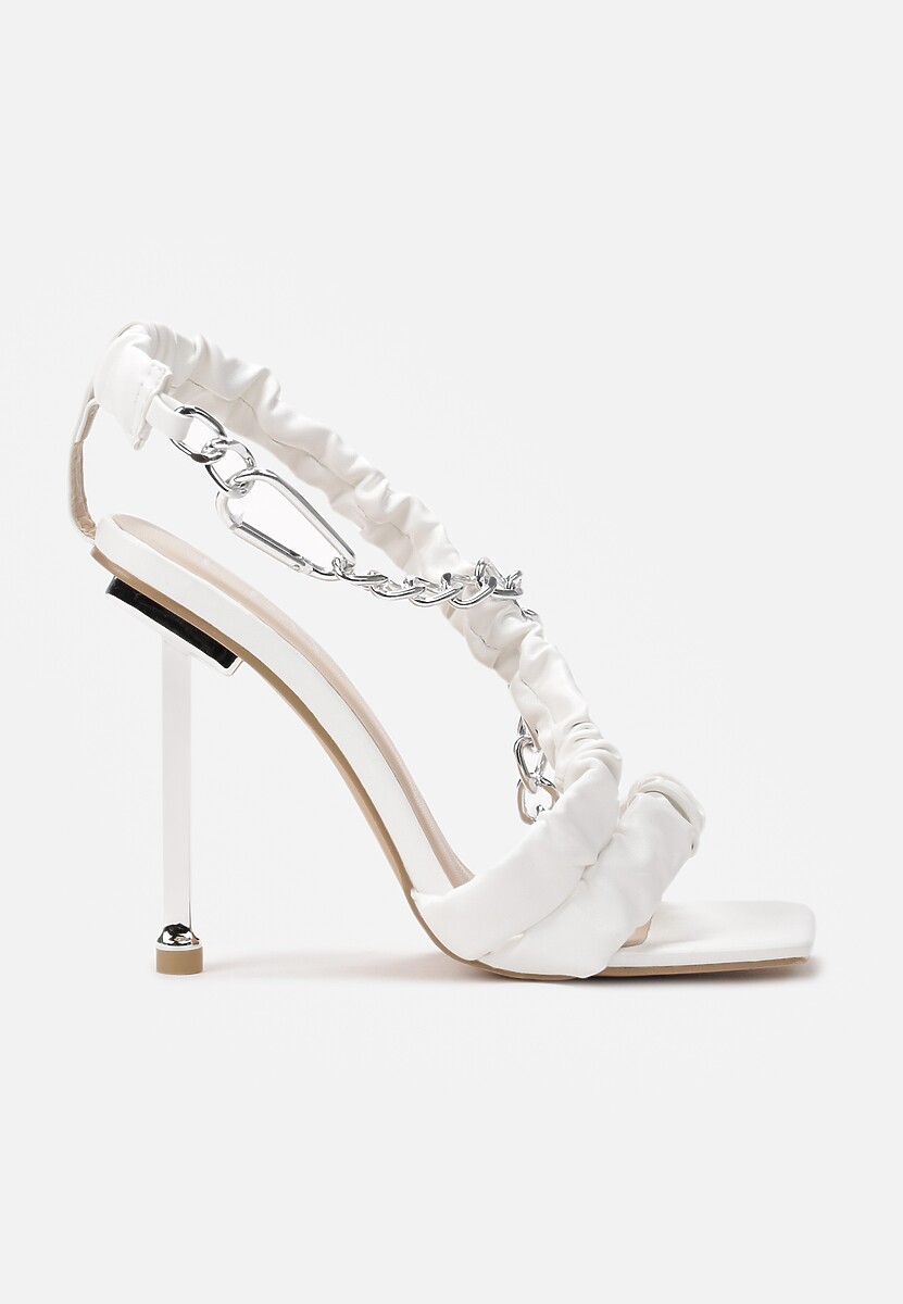 Białe Sandały Thesanthe