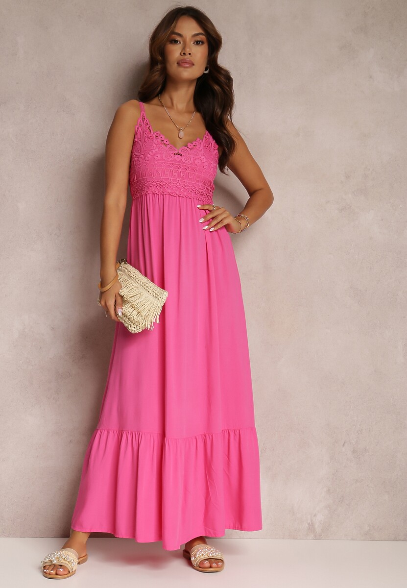 Fuksjowa Sukienka Chryazire