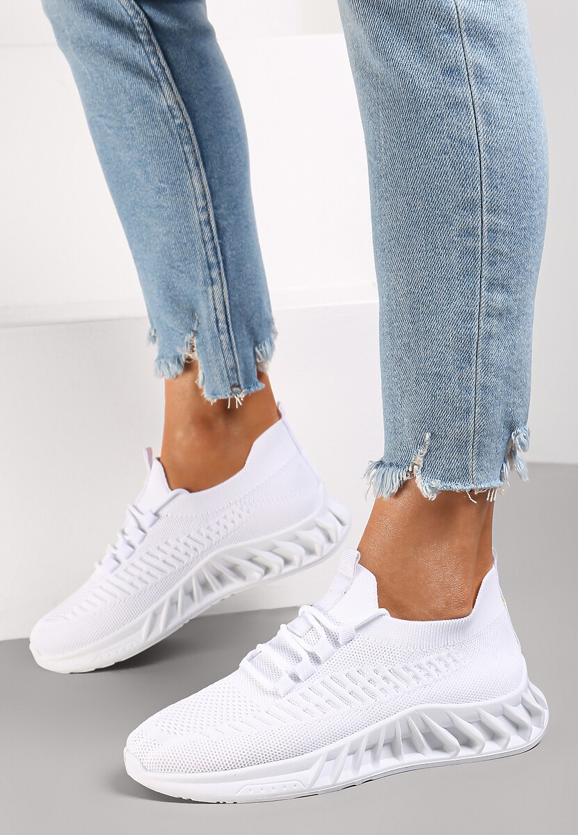 Beżowe Buty Sportowe Eudiopis