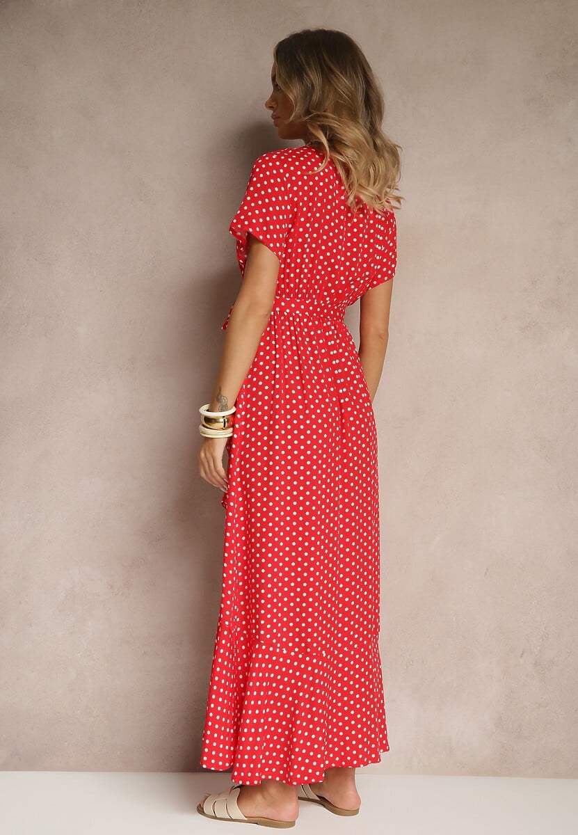 Czerwona Sukienka Boliphise