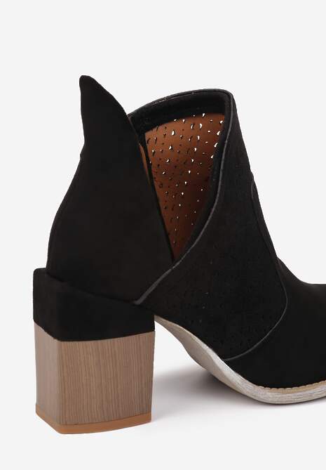 Czarne Botki Pirelous