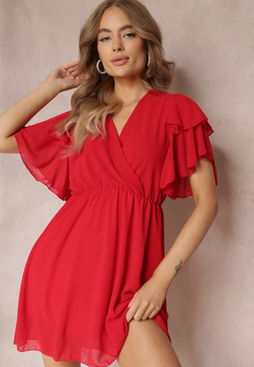 Czerwona Sukienka Nemele