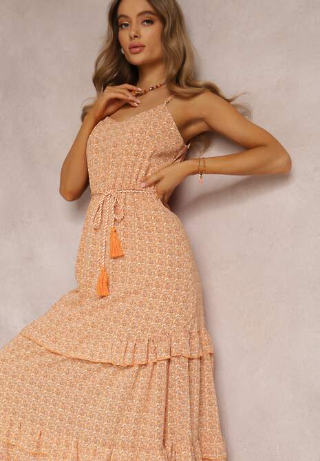 Pomarańczowa Sukienka Ailbhe