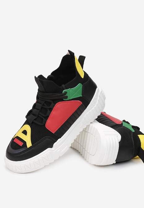 Czarne Sneakersy Agathime