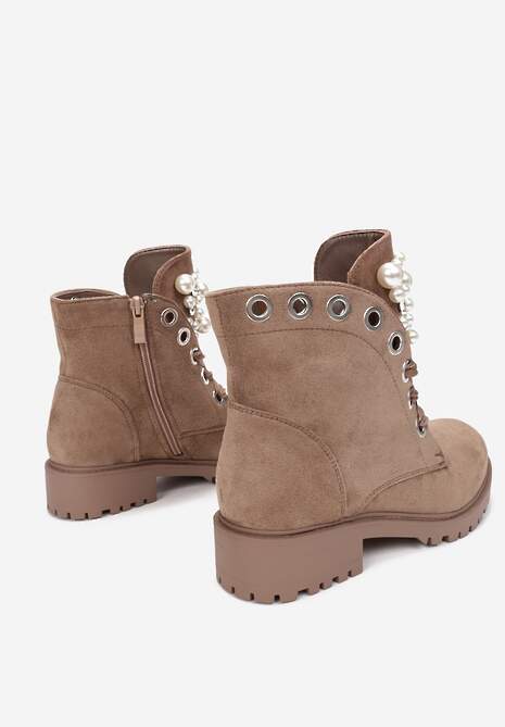 Brązowe Botki Aufer
