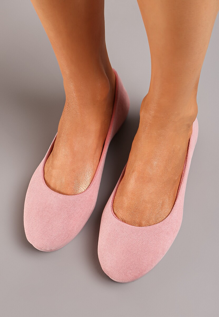 Różowe Balerinki Gibbs