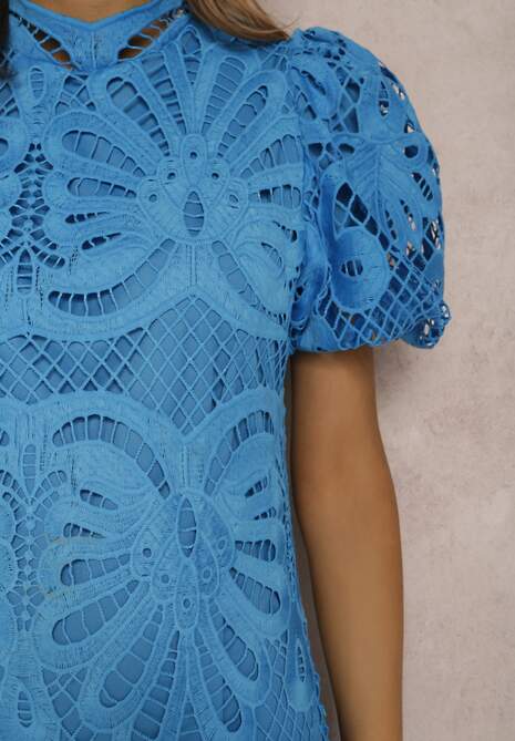 Niebieska Sukienka Amathinna