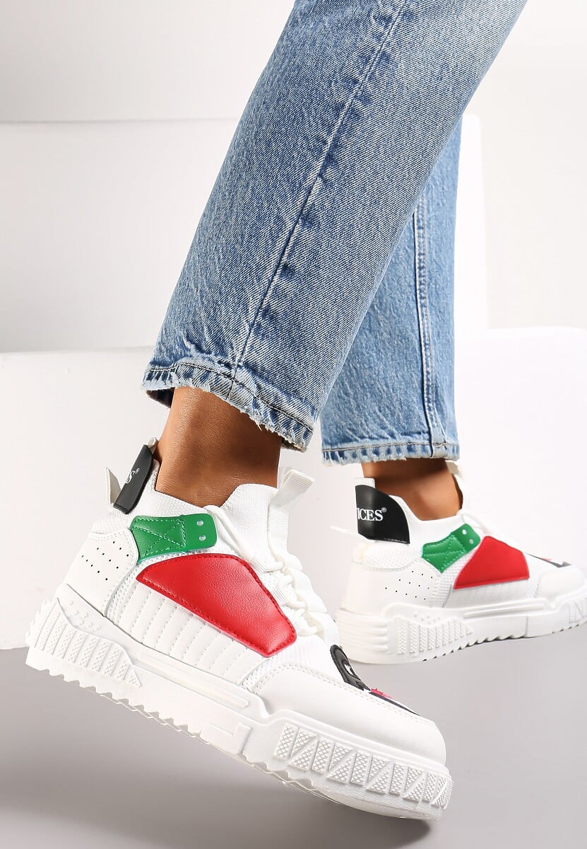 Białe Sneakersy Agathime